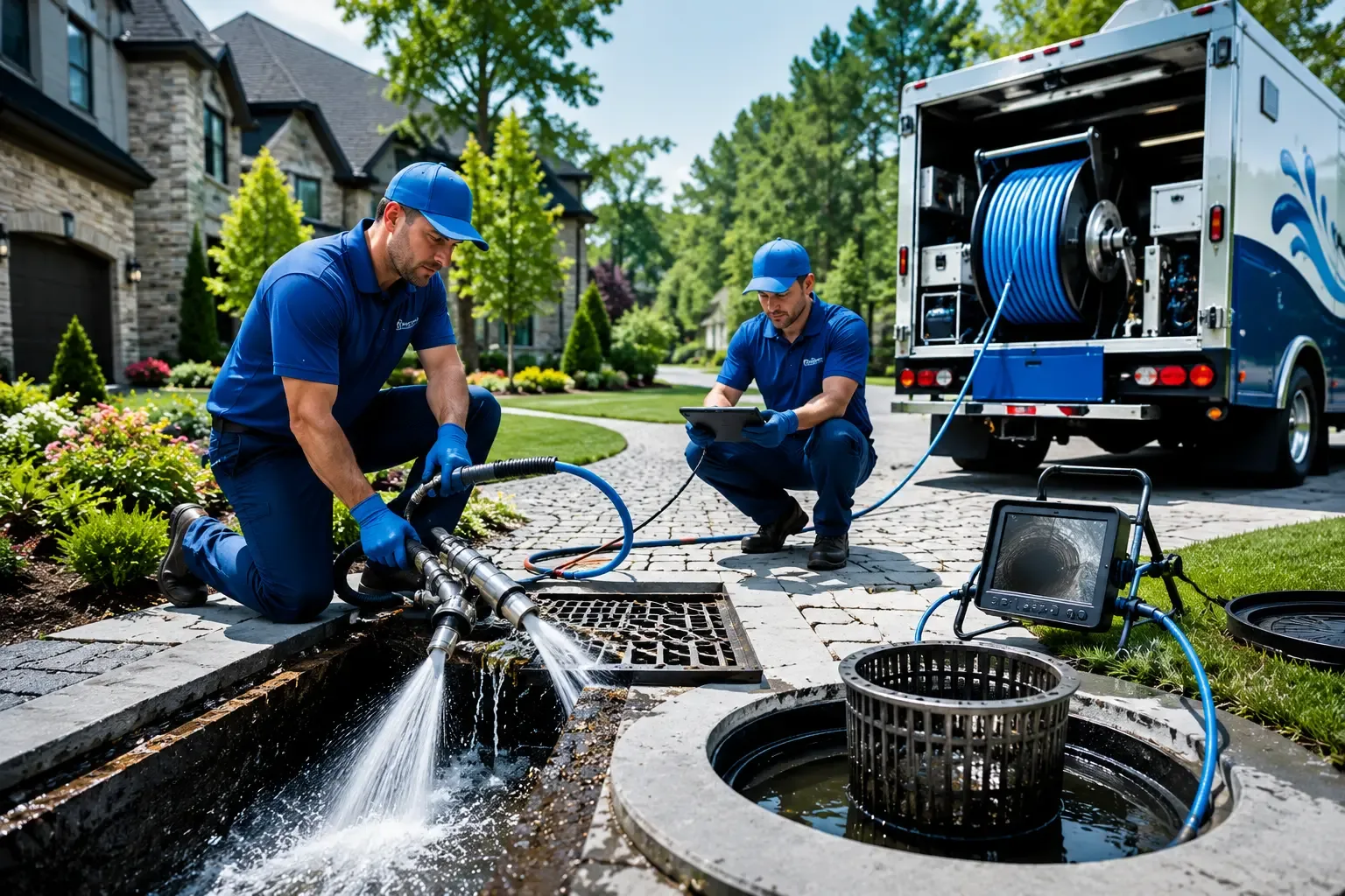 Local outdoor drain cleaning professionals in Hartville, OH